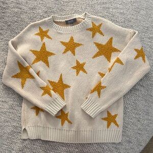 Marled Reunited Clothing Star Sweater — Size Large